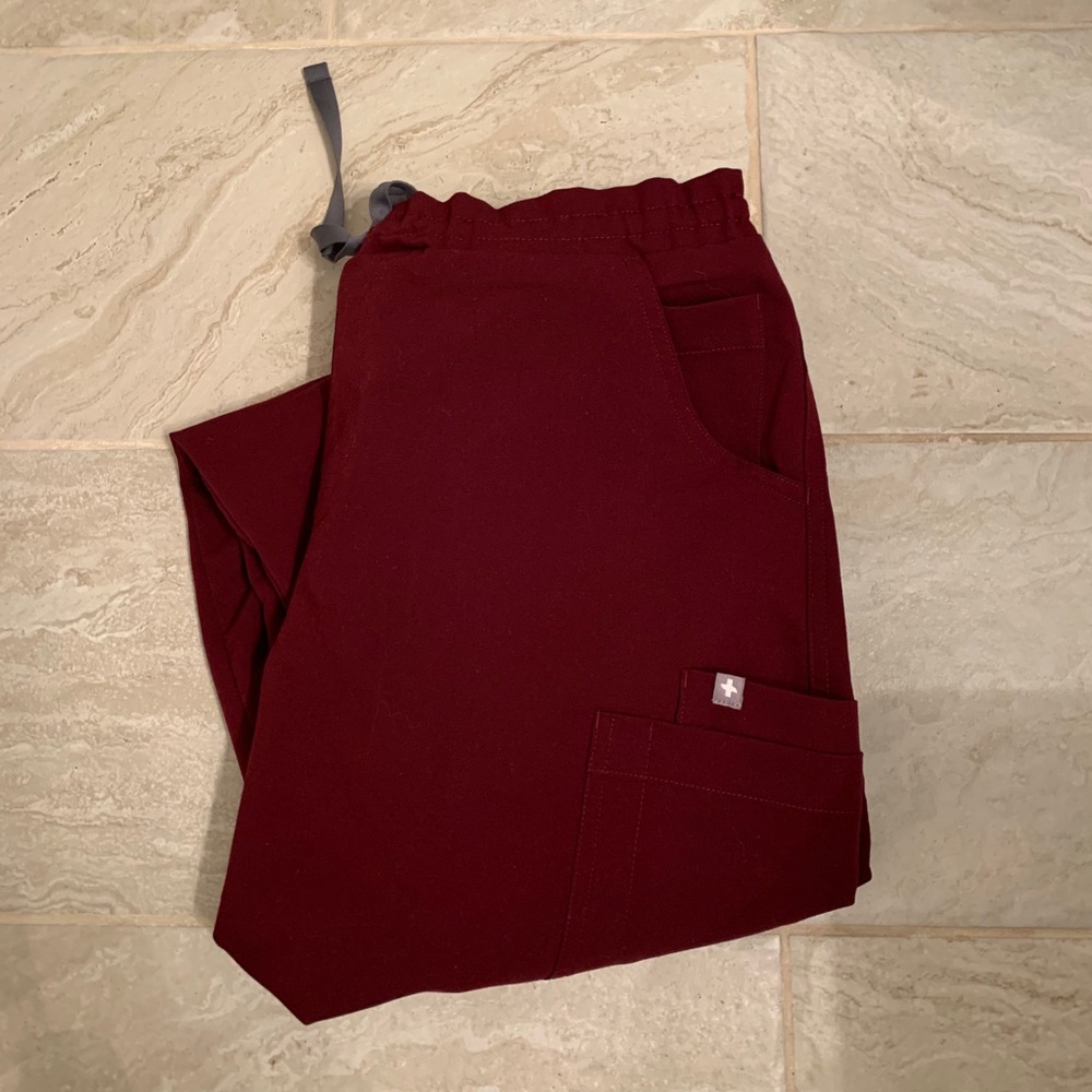 Never worn fig scrub pants